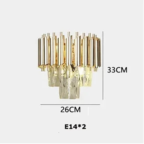 Luxury Crystal Ceiling Chandelier Lighting Modern Living Room Lights