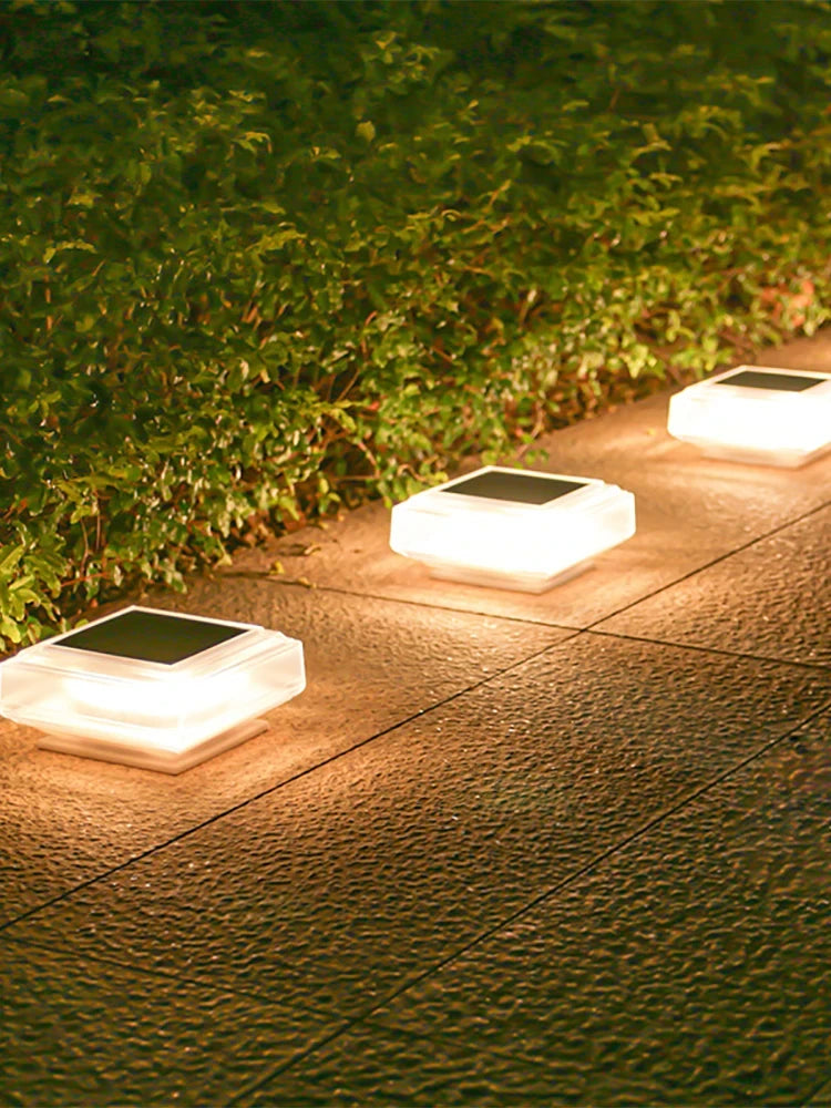 Solar Post Cap Light