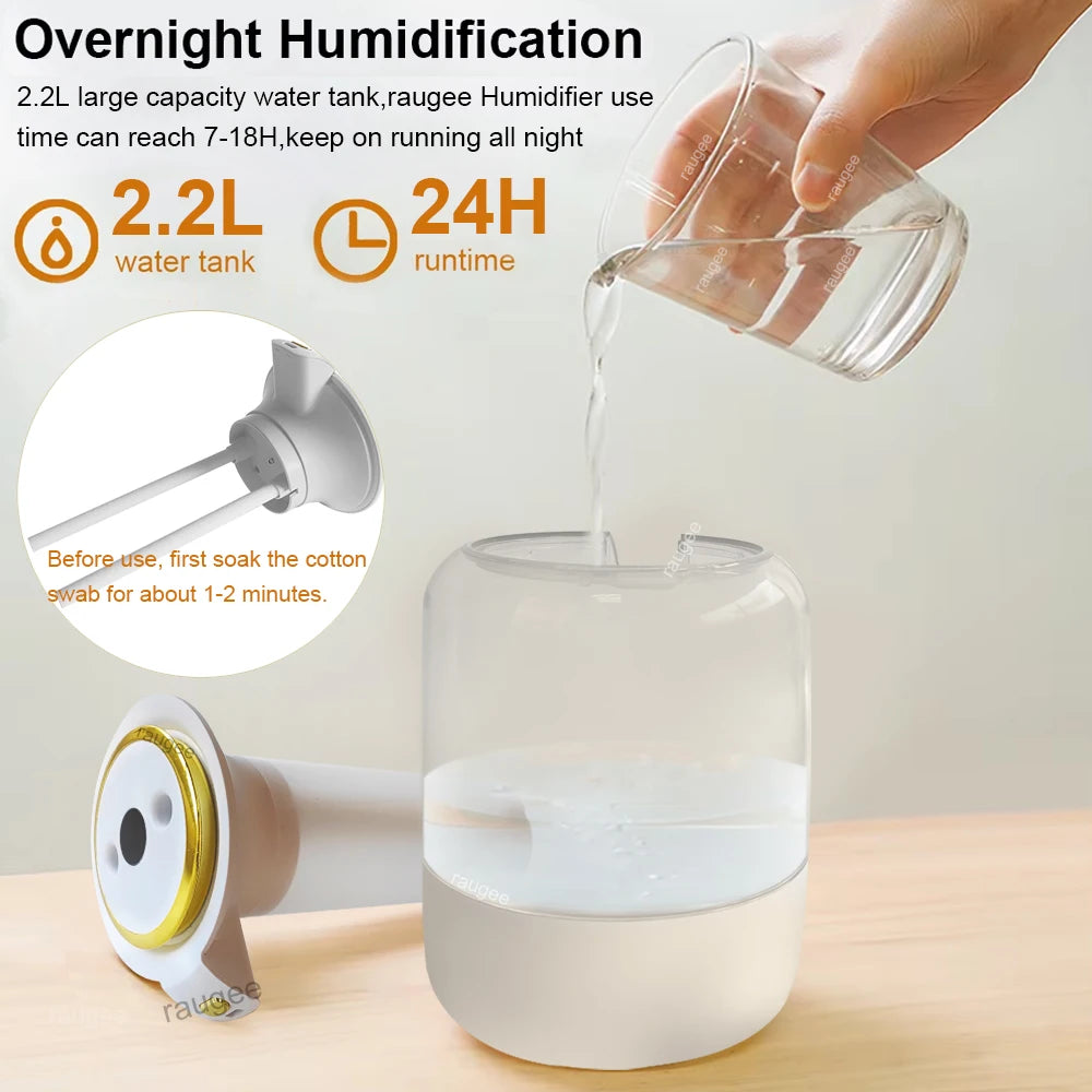 Air Humidifier Home Use Quiet Bedroom Large Spray