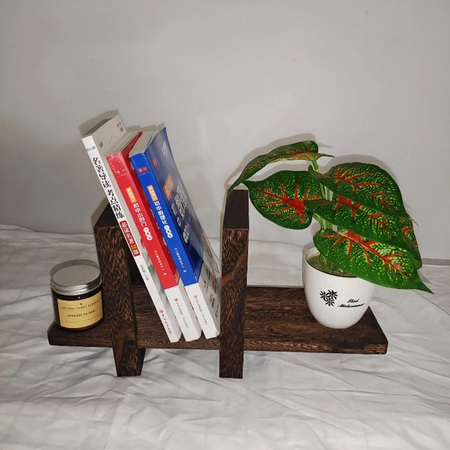 Bamboo Desktop Bookshelf