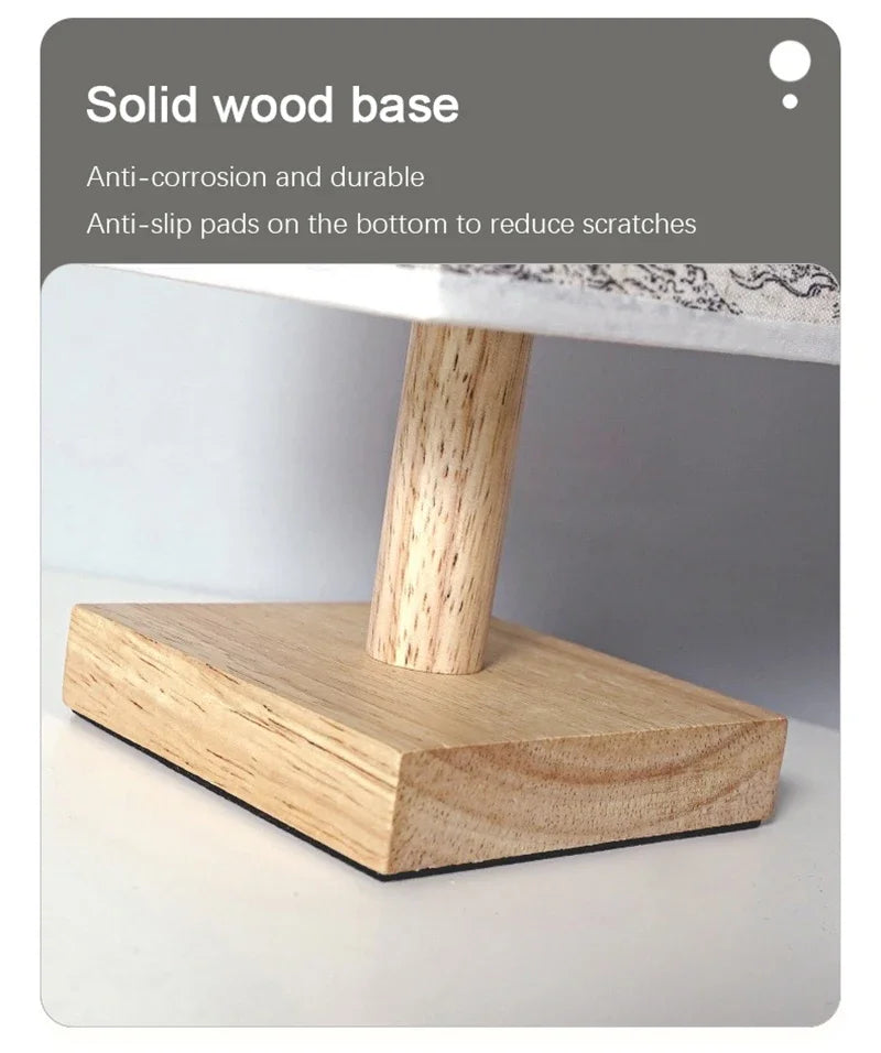 Fabric Square Bedside Lamp