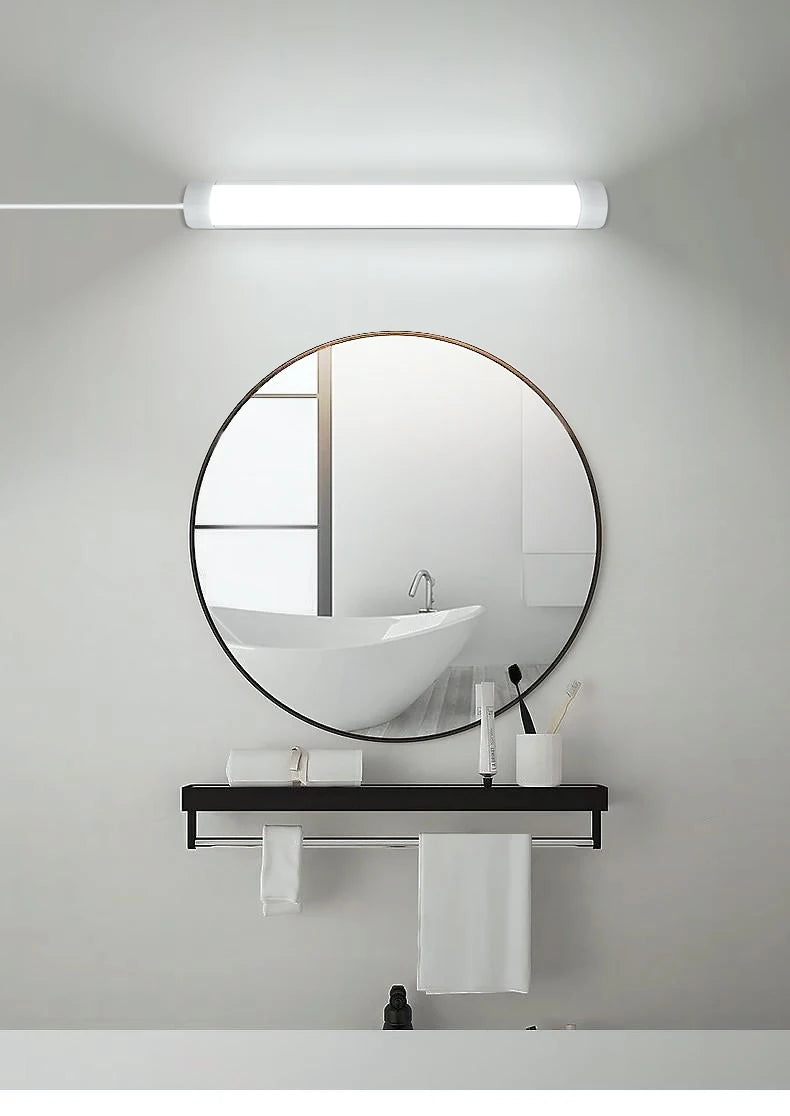 LED Tube Mirror Vanity Light