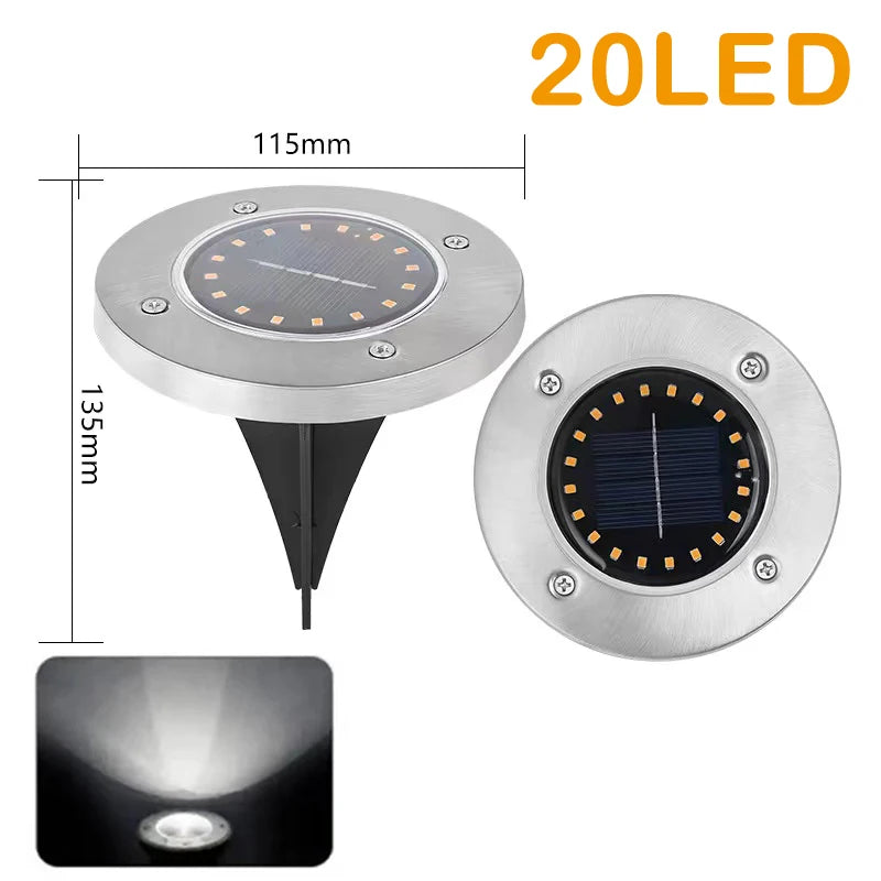 Solar In Ground Spotlight