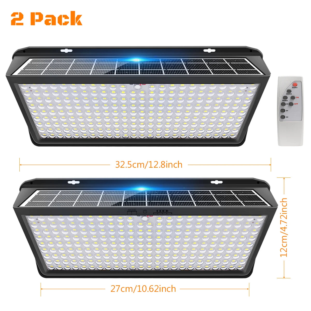 Solar Powered Outdoor Flood Light