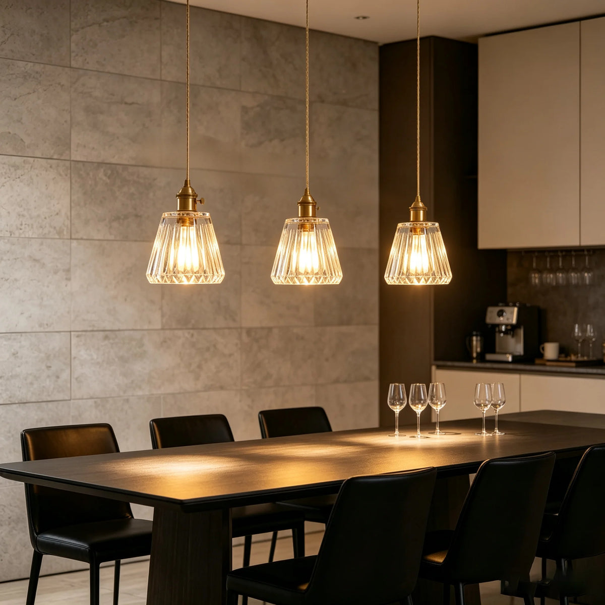 Retro Rope Glass Shade Wall Sconce