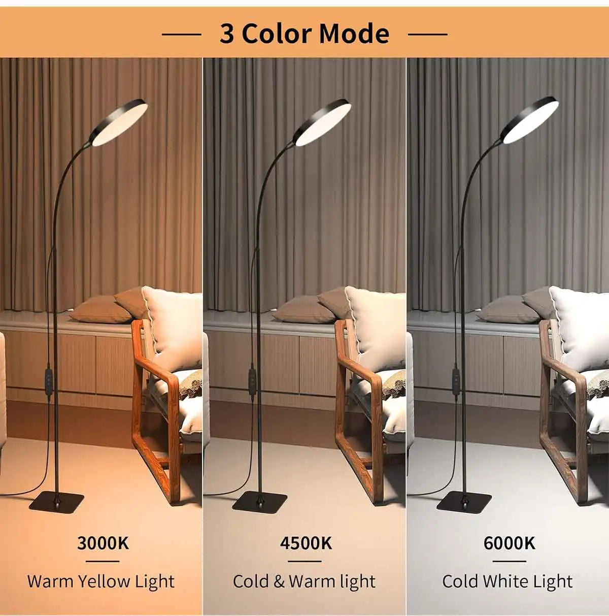 Gooseneck Reading Floor Lamp