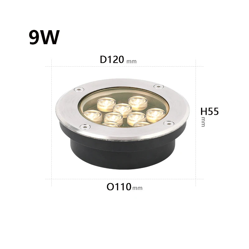 Slim Profile Inground Garden Light