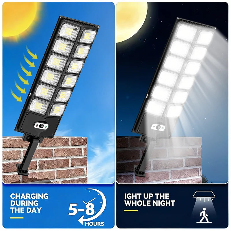 300W Solar Street Light with Remote