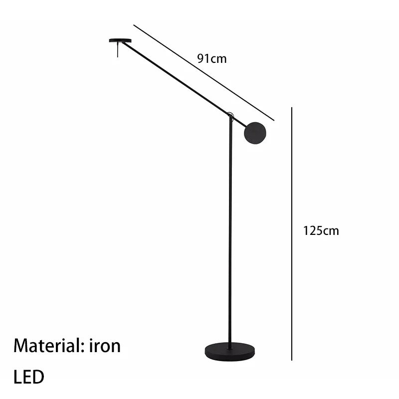 Designer Creative Long Pole Swing Arm Style Wall Lamp Home Bedside
