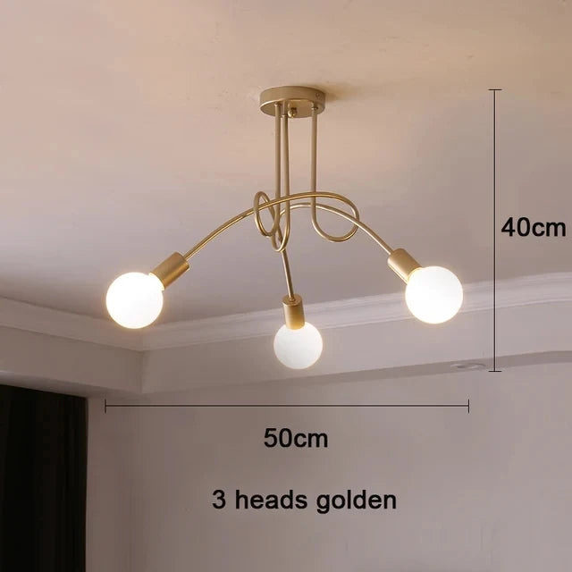 E27 Ceiling Chandelier for Dining Rooms