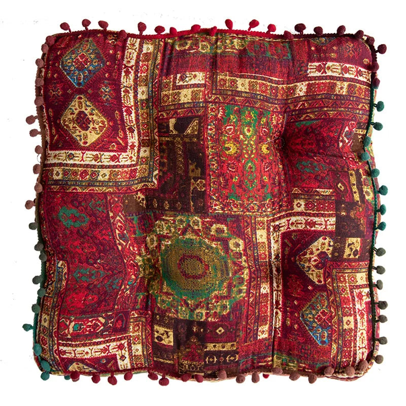 Bohemian Square Floor Seat Cushion