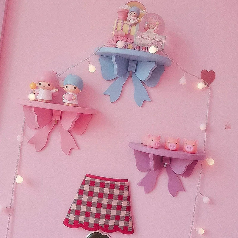 Kawaii Bow Wall Shelf