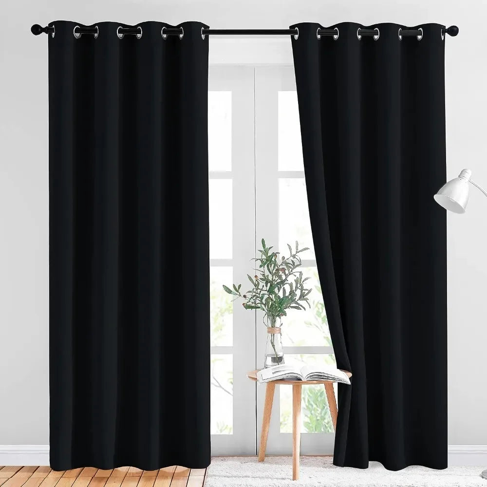 Grommet Blackout Curtain Panel