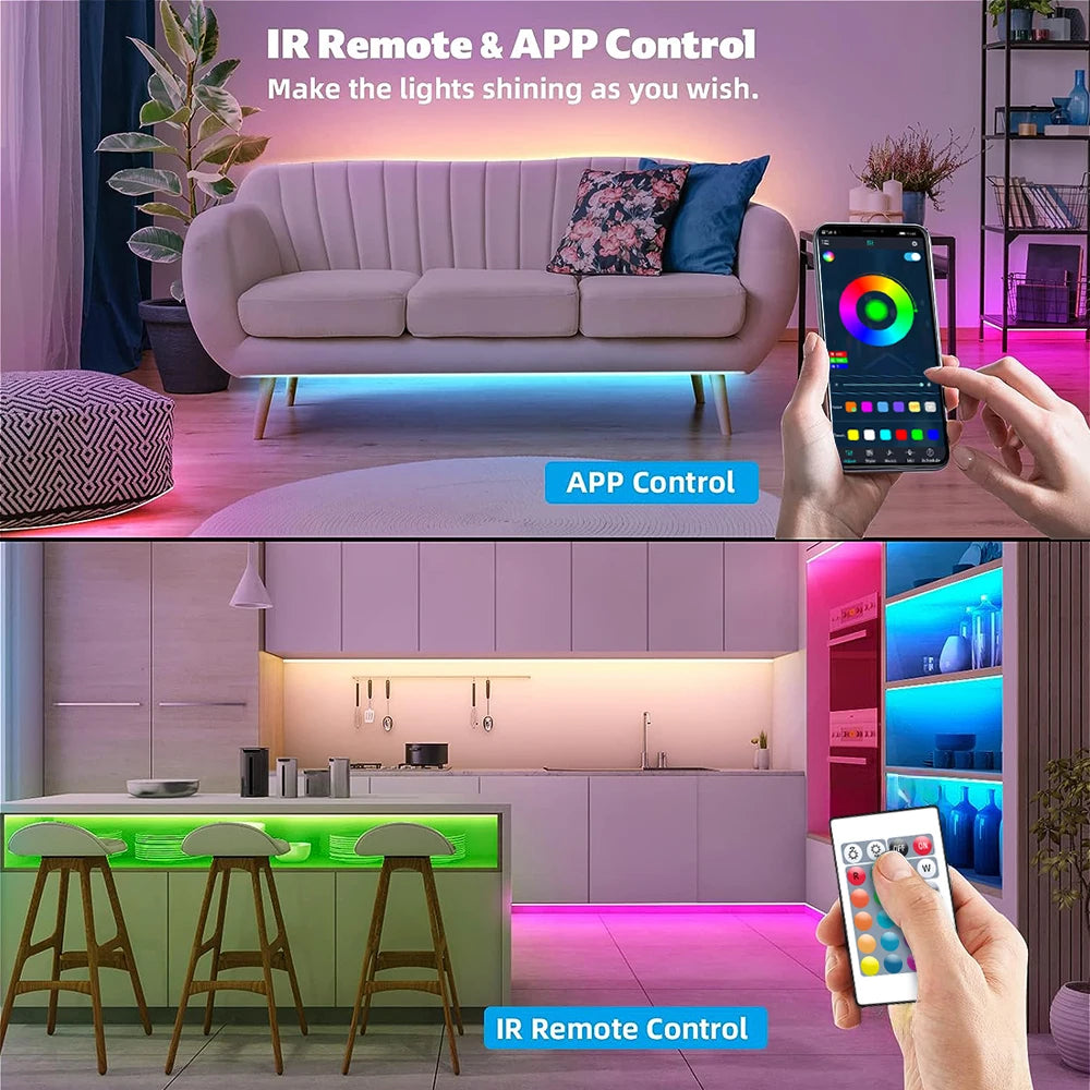 WiFi RGB LED Strip 100ft