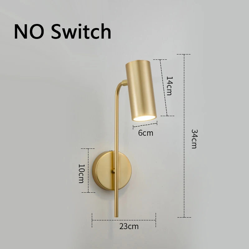 Rotatable Iron Wall Lamp