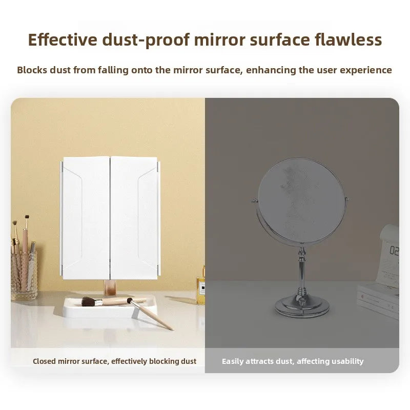 Round LED Makeup Vanity Mirror