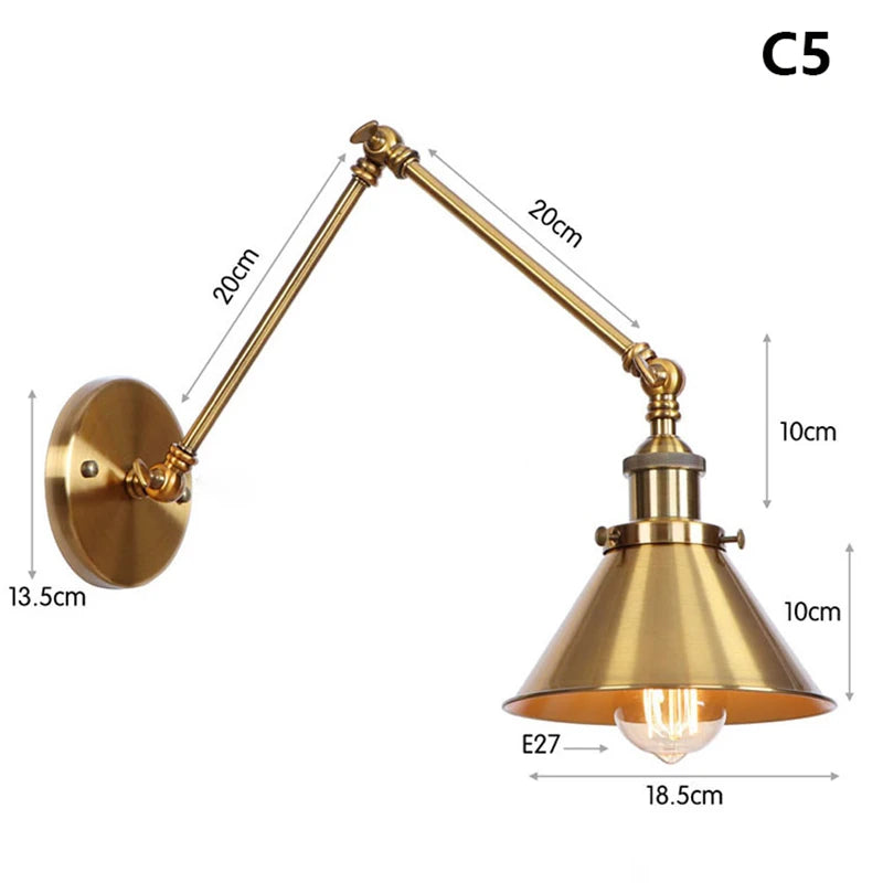 Minimalist Bedroom Wall Reading Lamp