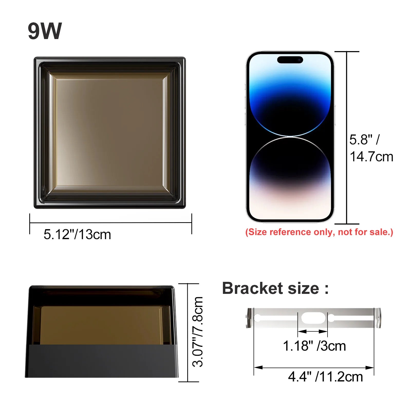 Modern 9W LED Outdoor Wall Lamp
