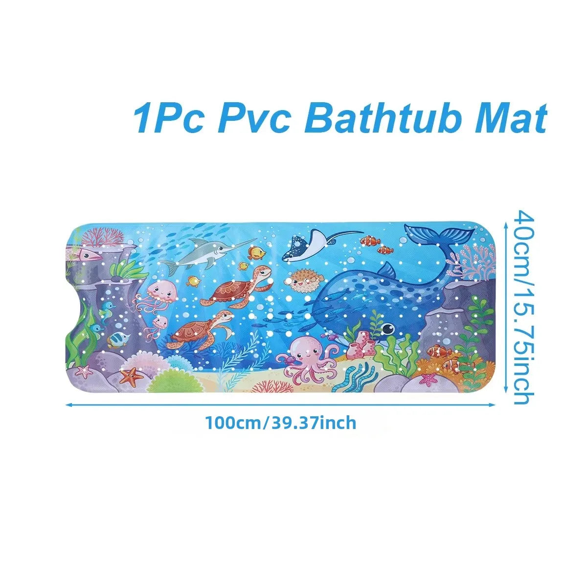 Extra Long Non Slip Baby Bath Mat