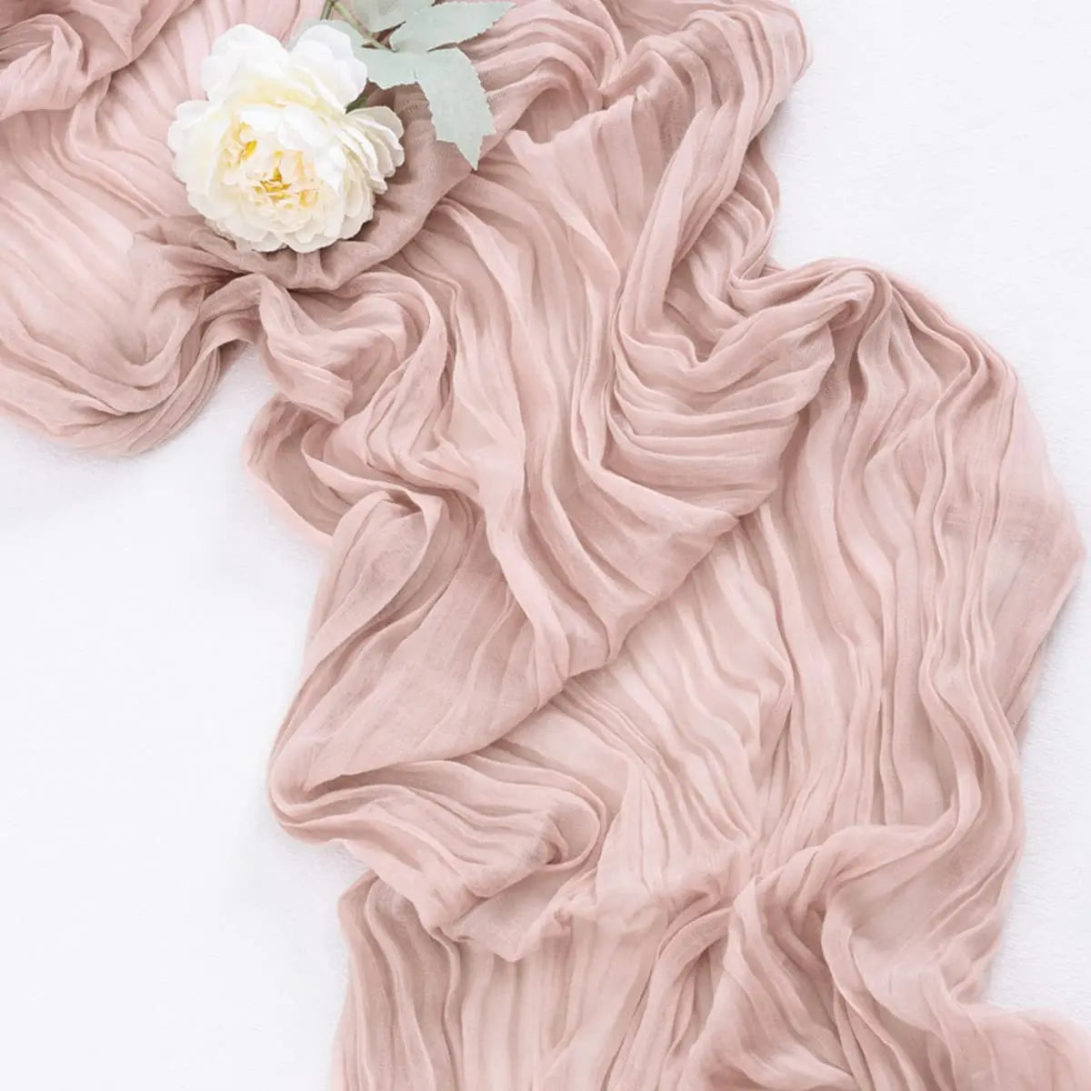 Gauze Cheesecloth Table Runners Set of 6
