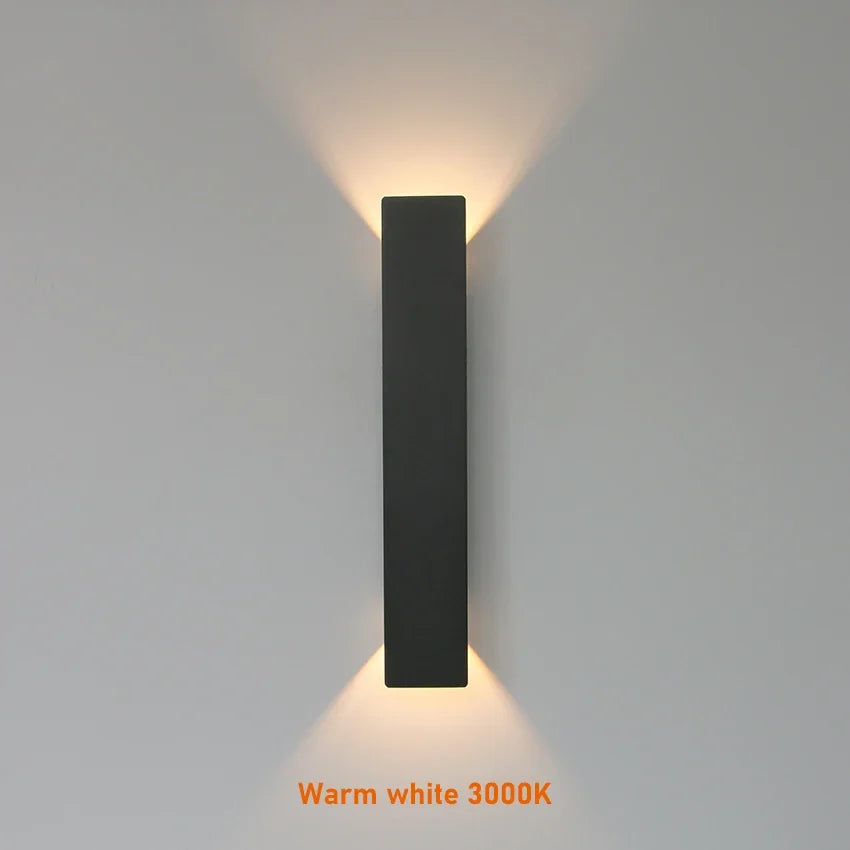 Aluminum Up & Down Outdoor Wall Light