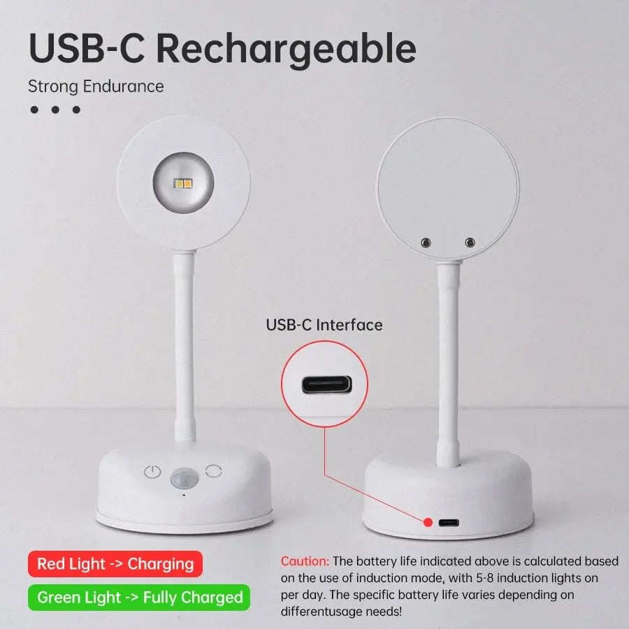 Motion Sensor Rechargeable Wall Light