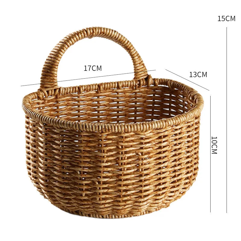 Woven Wall Hanging Storage Basket
