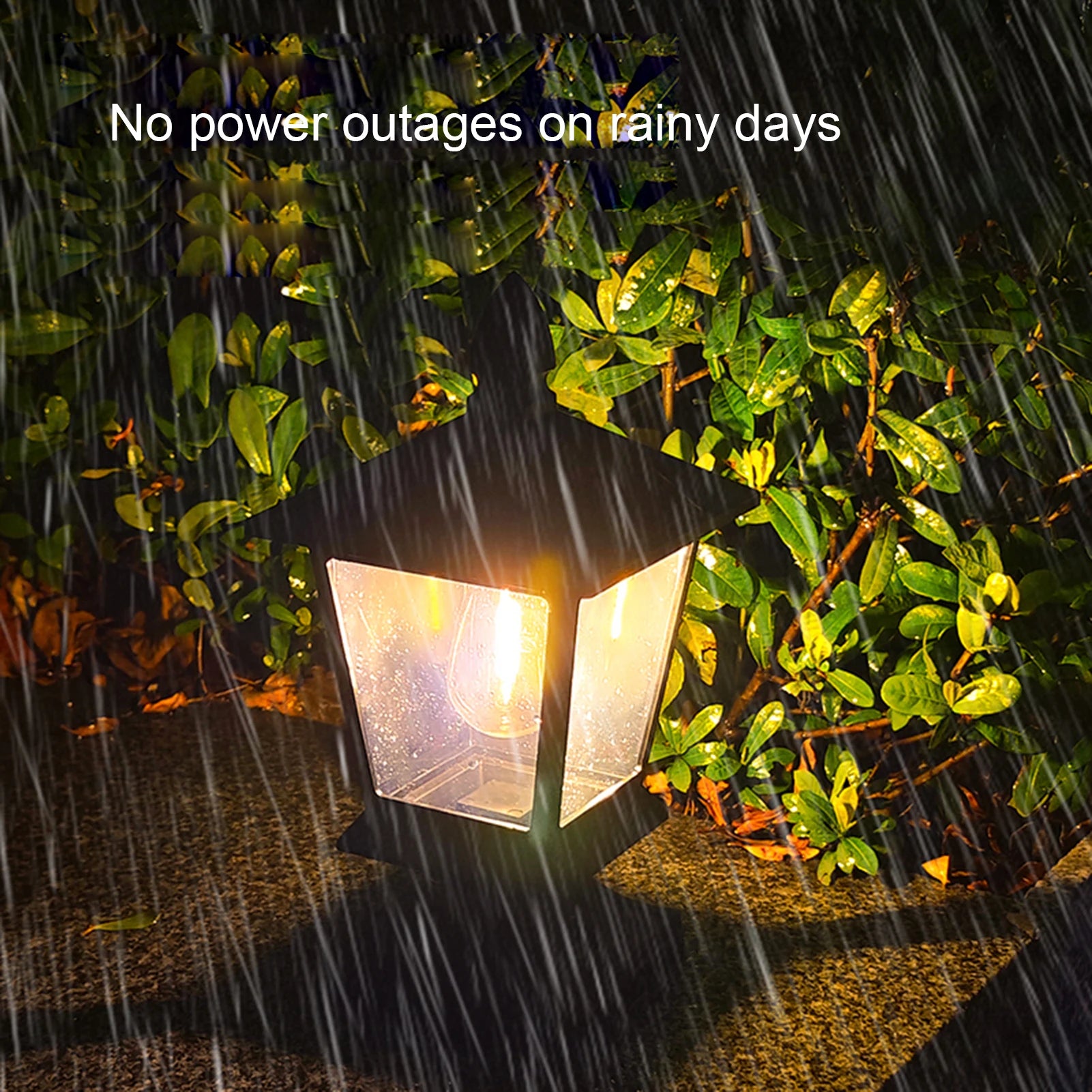 Solar Garden Light Garden Villa Pillar Light Fence Outdoor Waterproof