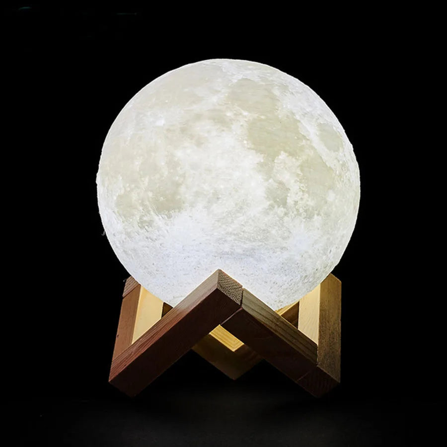 3D Print Rechargeable Moon Lamp