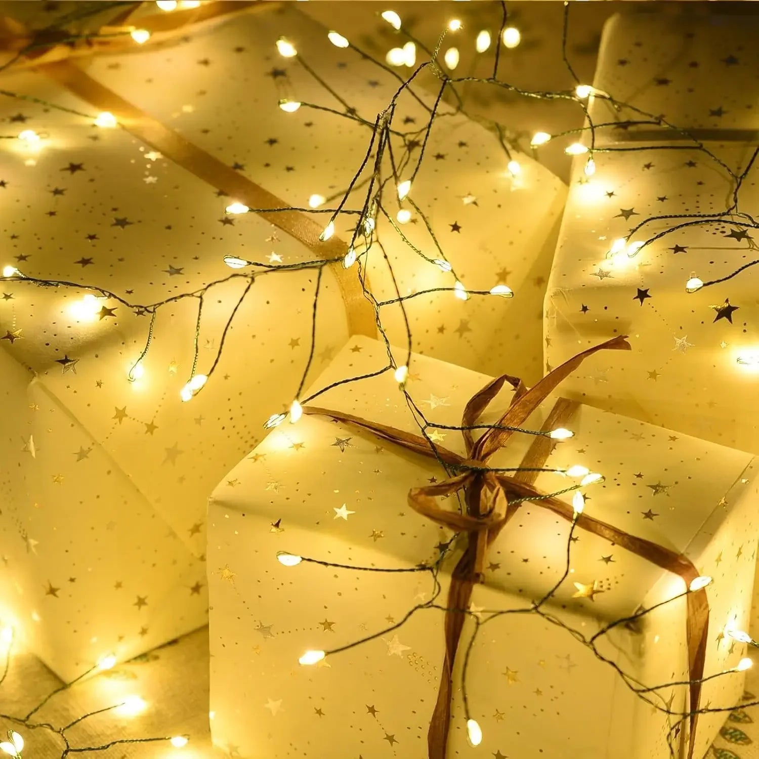 Cluster Firecracker Fairy String Lights