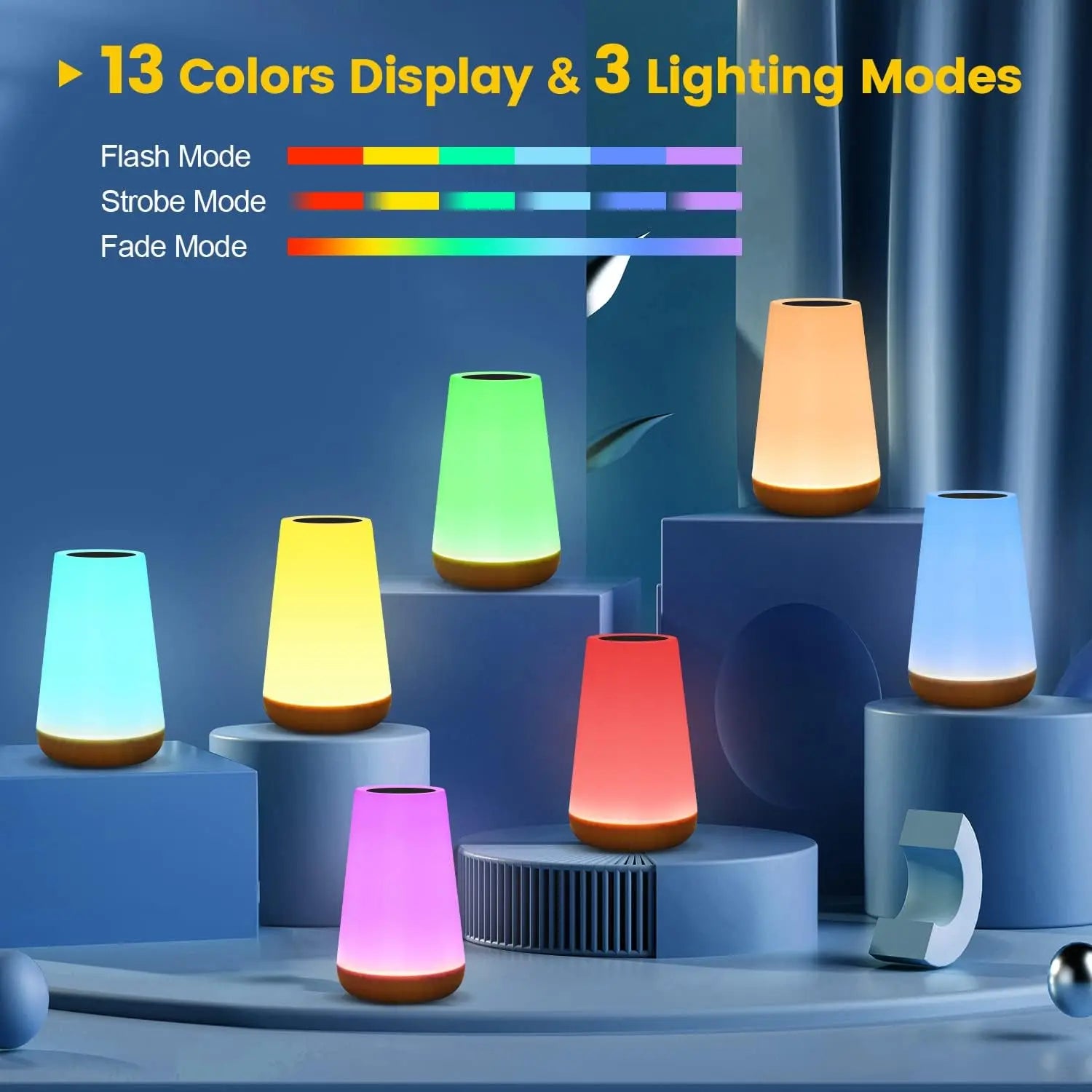 Color Changing Night Light With Remote