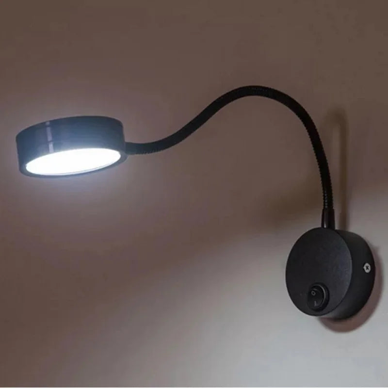 Flexible Gooseneck LED Reading Wall Light