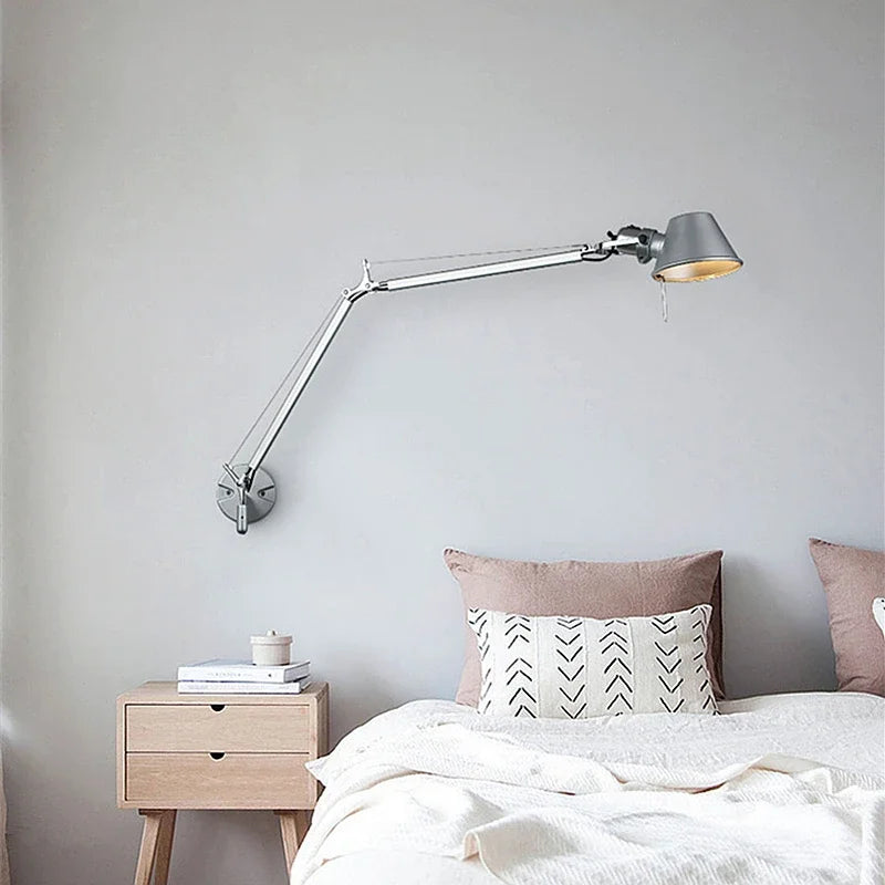 Telescopic Swing Arm Wall Lamp