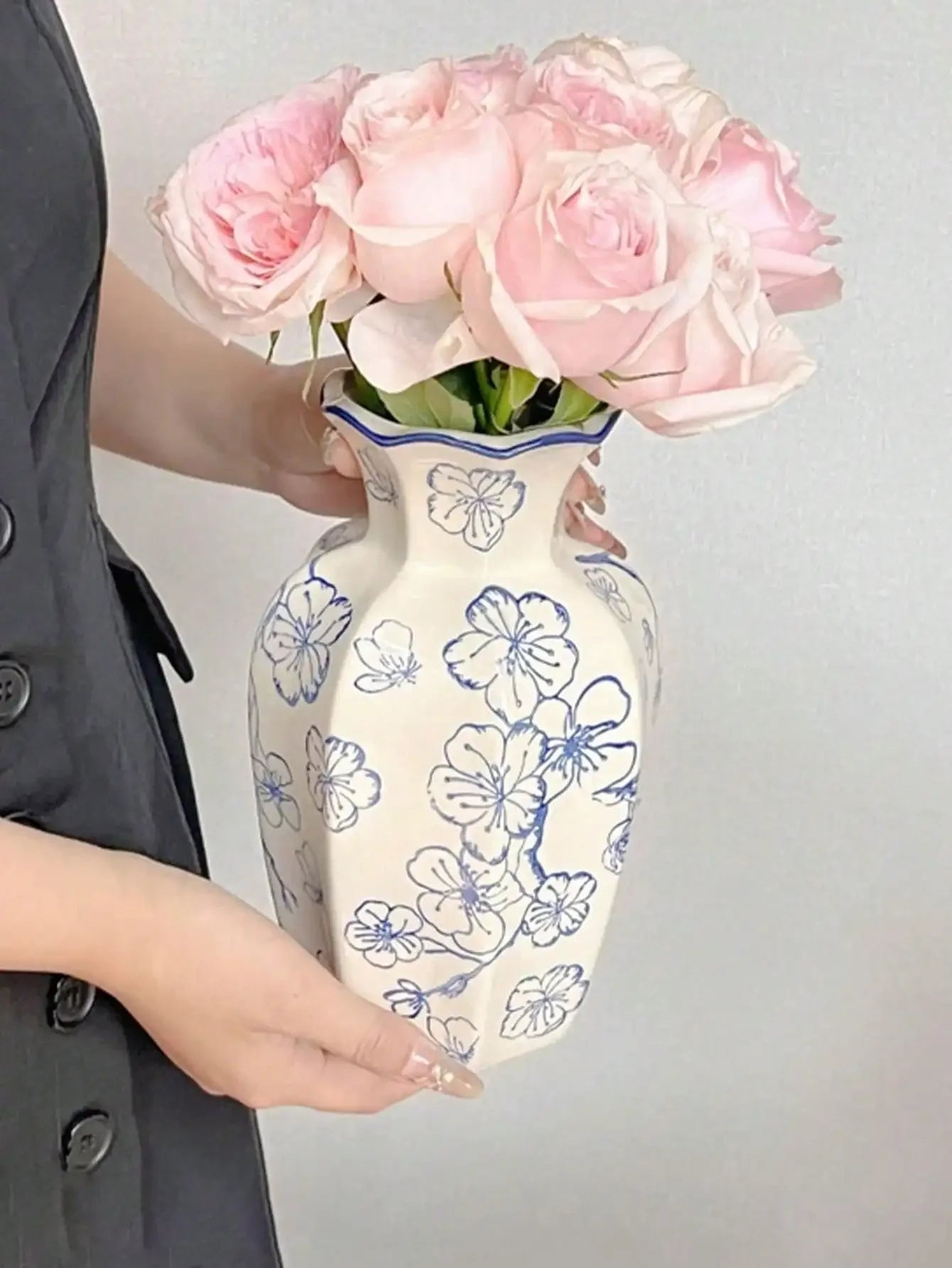 Chinese Blue and White Porcelain Vase