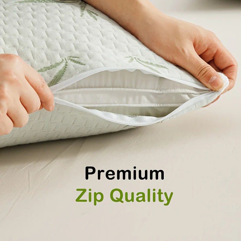 Waterproof Bamboo Pillowcases Set of 2