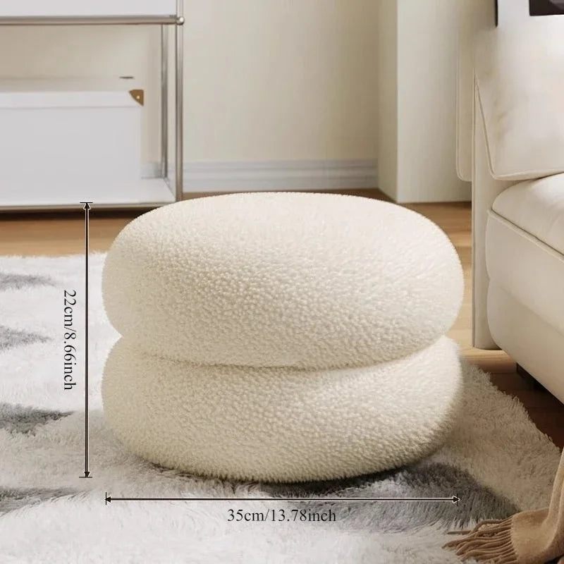 Light Luxury Round Dressing Stool