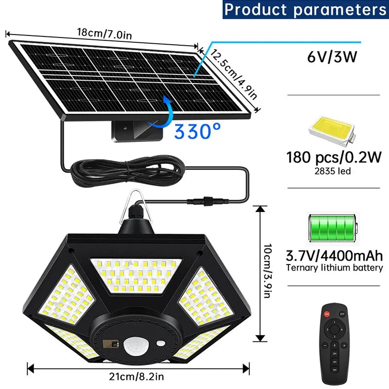 Solar Shed Light Solar Pendant Light