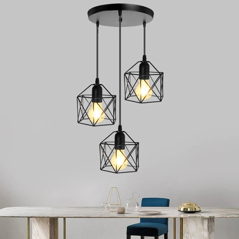 Vintage Nordic Hanging Chandelier