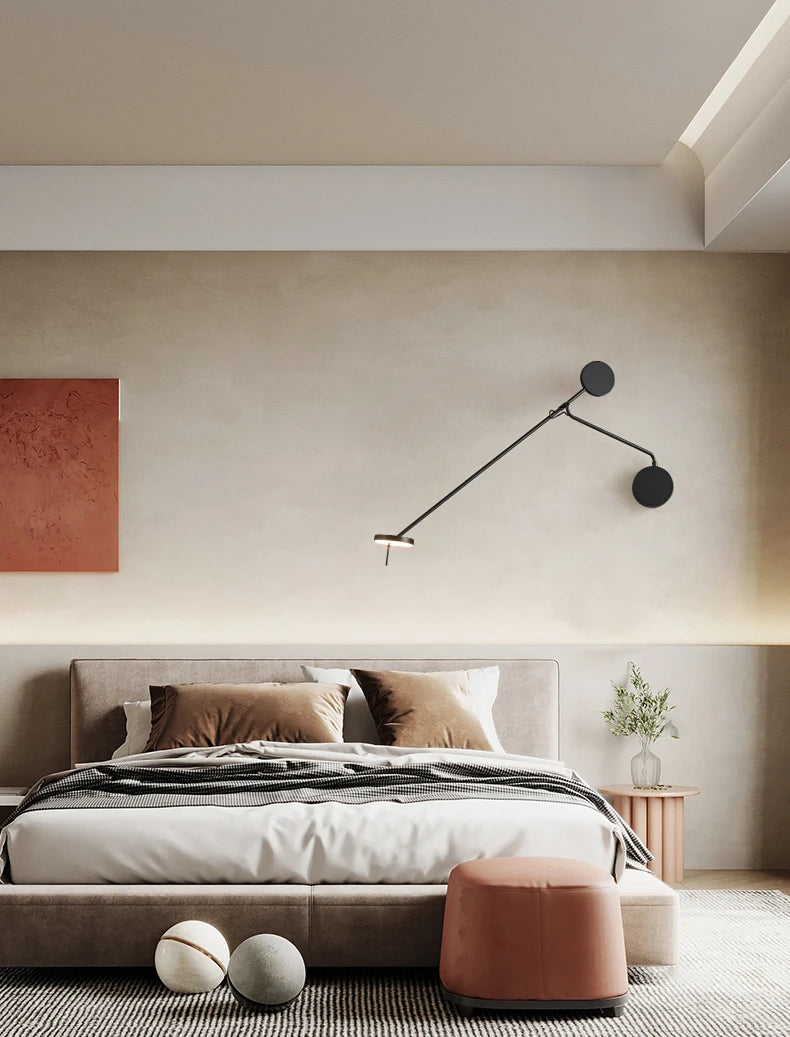 Long Arm Swing Wall Lamp