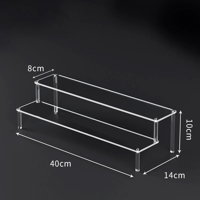 Tiered Acrylic Display Riser Shelf