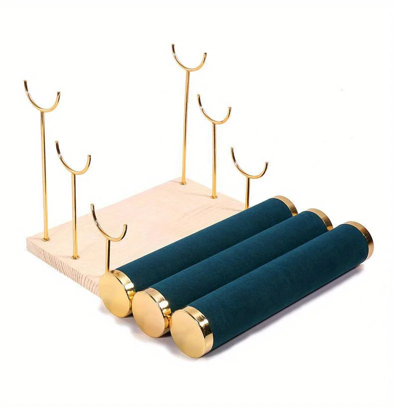 Wooden Jewelry Display Stand