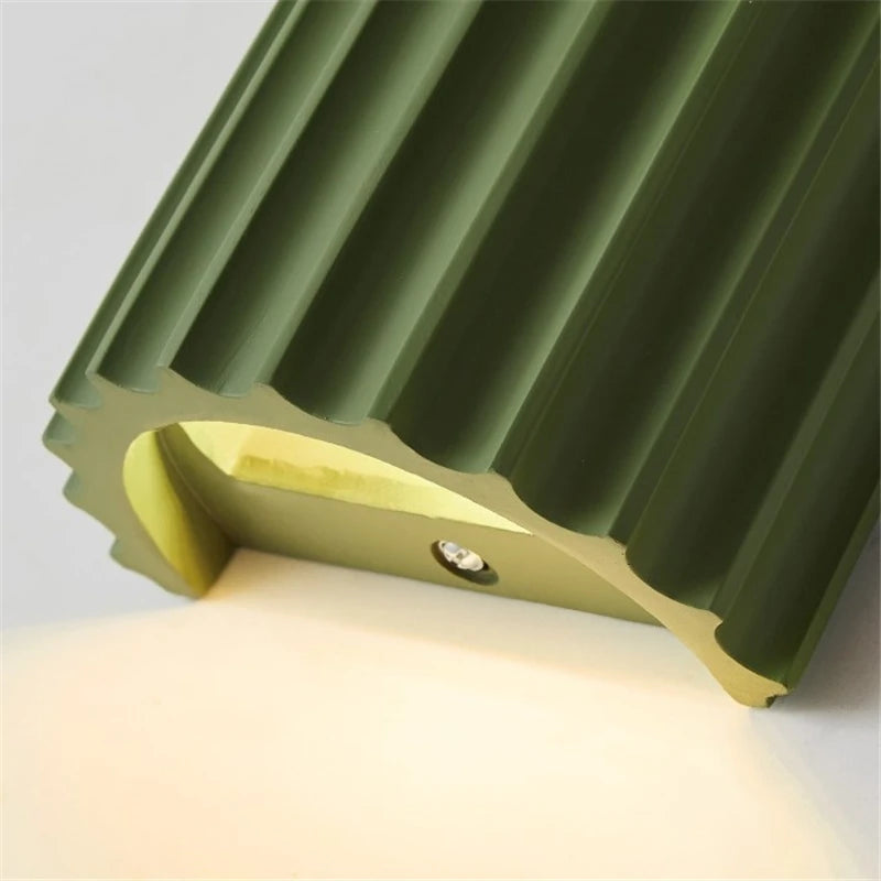 Nordic Resin Bedside Wall Lamp