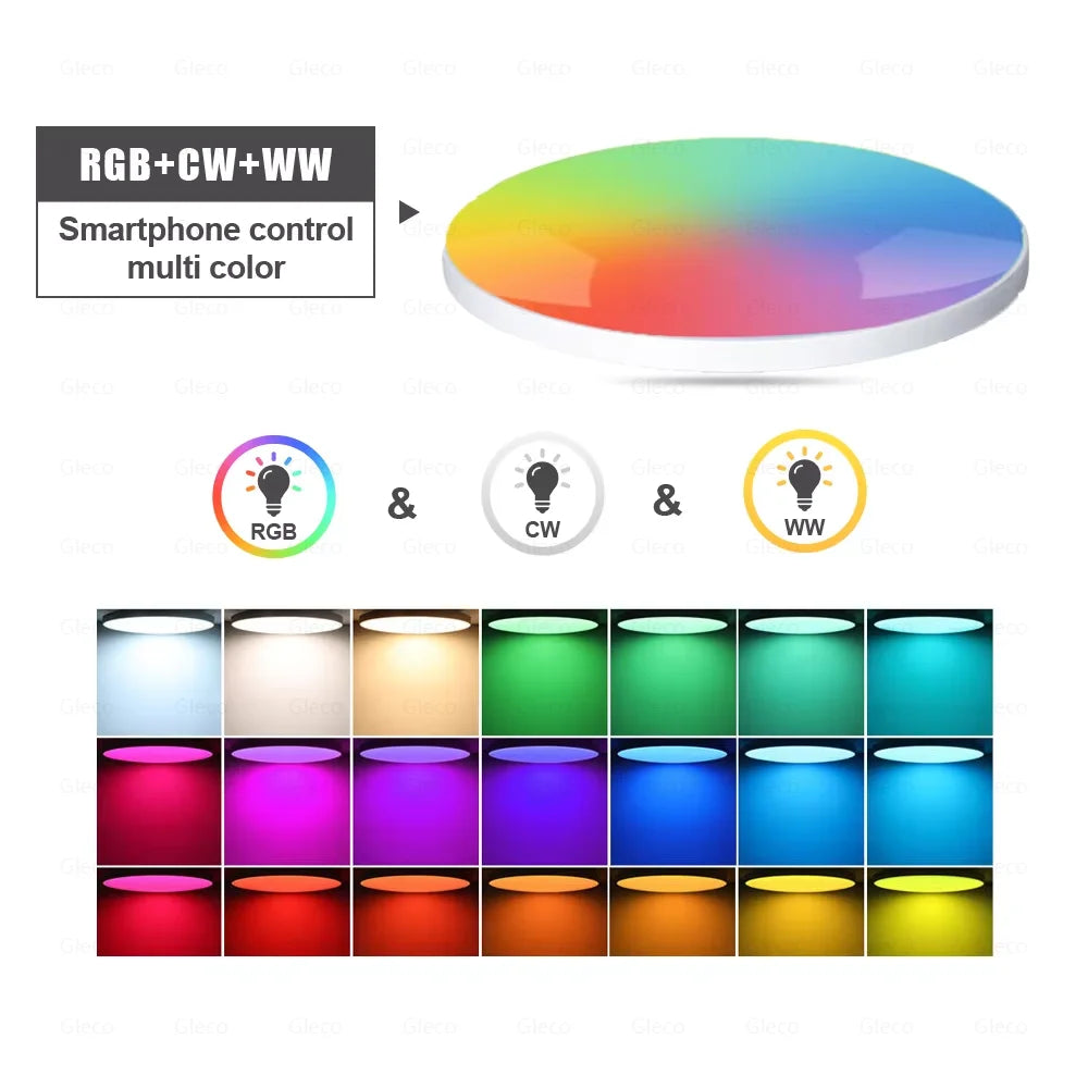 Wifi/Zigbee Ceiling Light Rgbcw Led Ceiling Lamp Livingroom