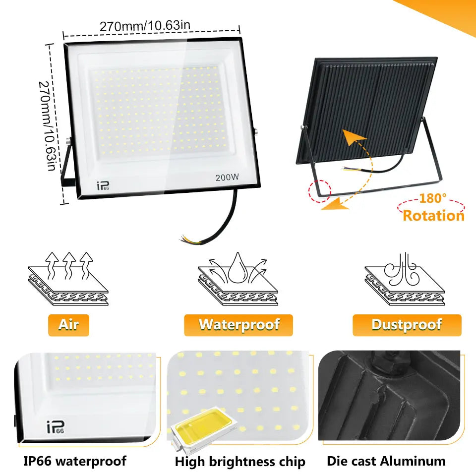 Waterproof LED Outdoor Flood Light