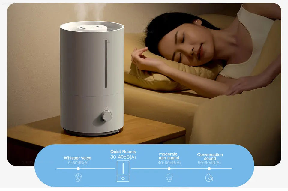 Humidifier 2 300mL/h Humidification 4L Large Capacity Mist Maker Aroma