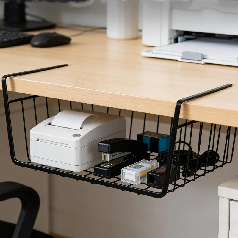 Under Shelf Hanging Wire Storage Basket