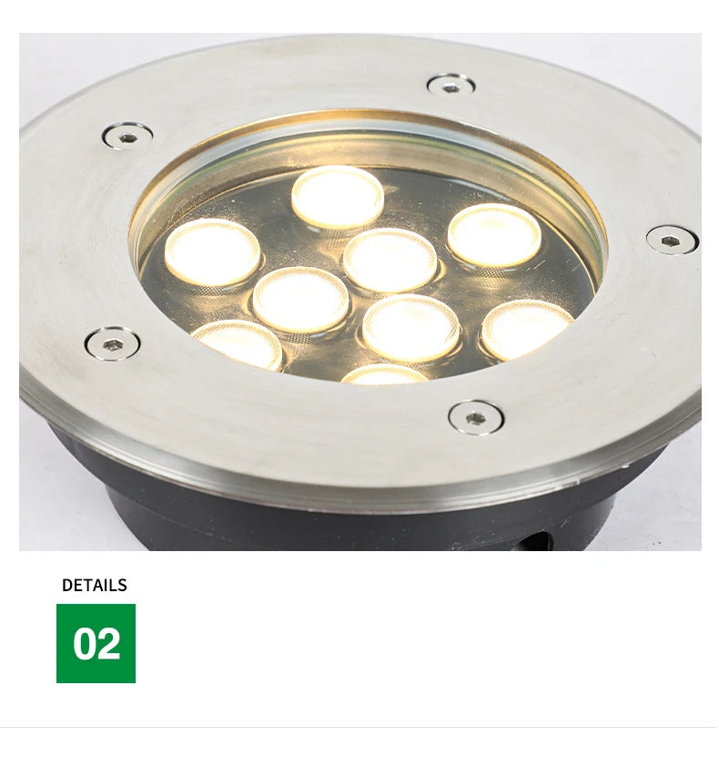 Slim Profile Inground Garden Light