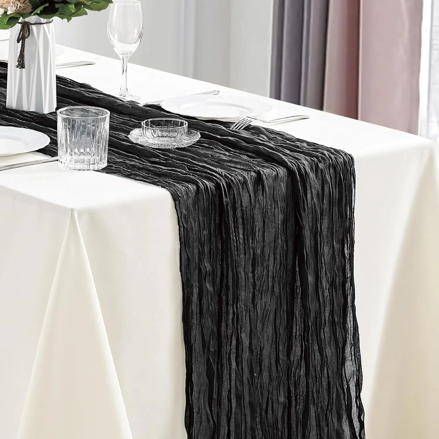 Cheesecloth Table Runners Set of 10