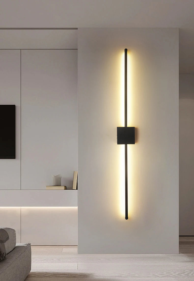 Minimalist Long Strip LED Wall Light