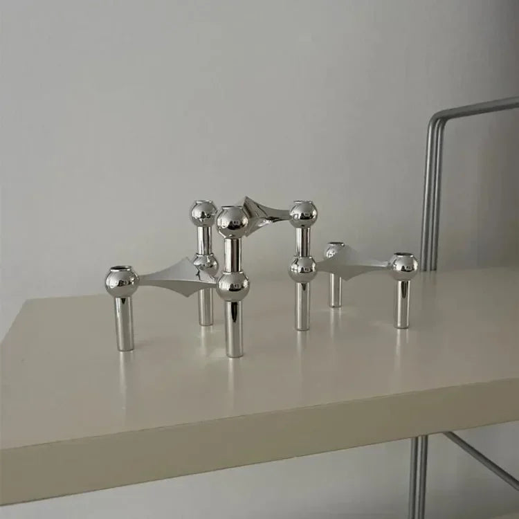 Stainless Steel Modular Candle Holder